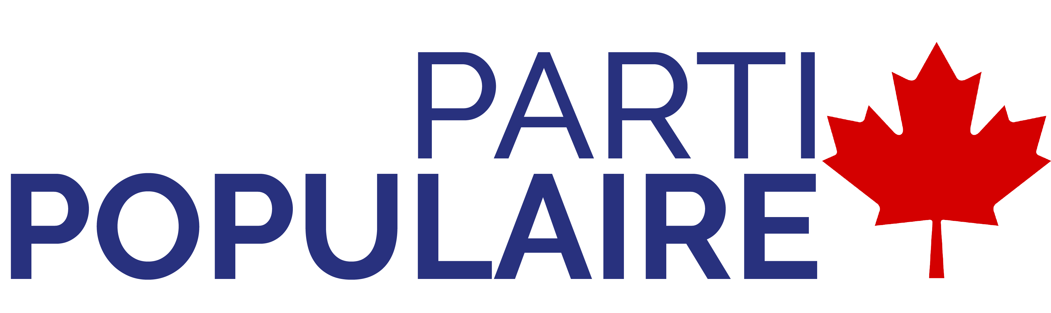 Logo du Parti populaire du Canada.